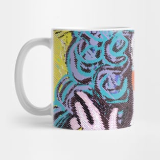 Feel The Moment Naive Art Mug